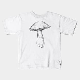 mushroom fineliner Kids T-Shirt